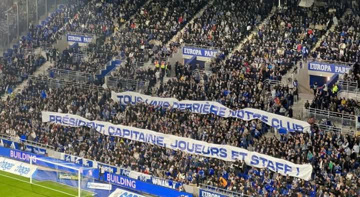 Stickers Meinau Boys – Ultra Supporter Strasbourg, écharpe Kop Racing Club