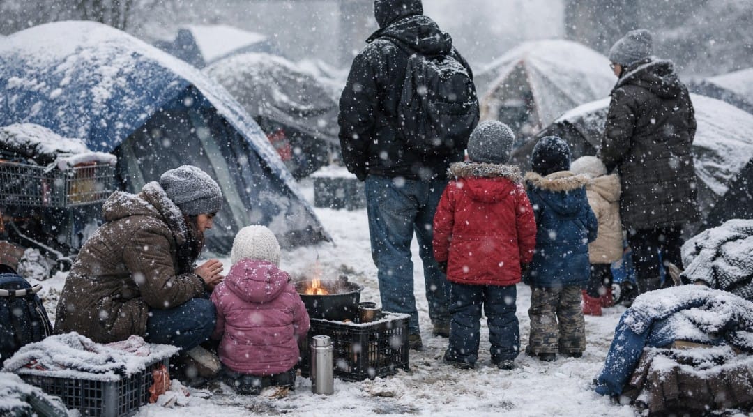 Campement de Krimmeri : la Ville demande l&rsquo;évacuation, les familles se retrouvent&nbsp;dispersées